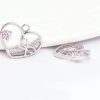 pendentif avec cœur plaqué or