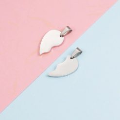 pendentif avec cœur séparable