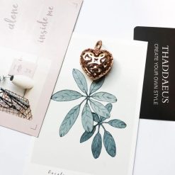 pendentif cœur ajouré