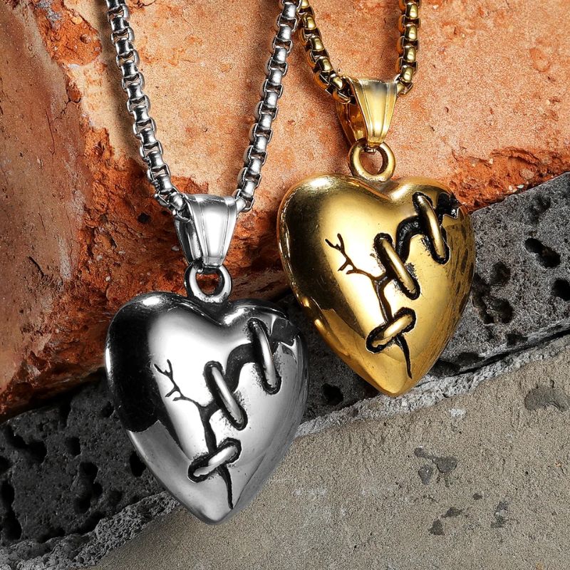 pendentif cœur brisé