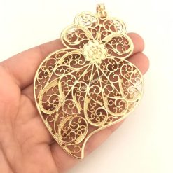 pendentif cœur de Viana en or