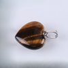 pendentif cœur en œil de tigre