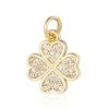 pendentif cœur en trèfle