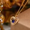pendentif cœur entrelacé