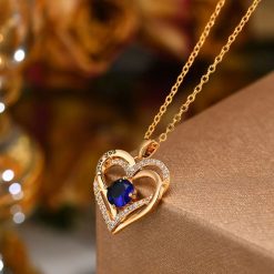 pendentif cœur entrelacé