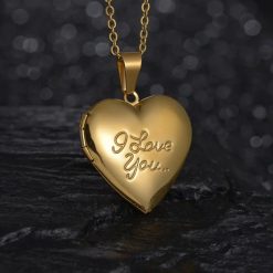 pendentif cœur gravé