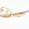 pendentif cœur plaqué or
