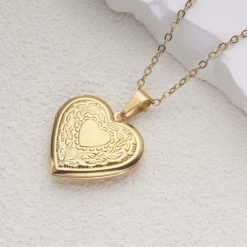 pendentif cœur qui s'ouvre