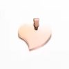 pendentif cœur rose pas cher