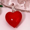 pendentif cœur verre