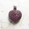 pendentif cœur vintage