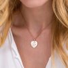 pendentif et cœur personnalisé