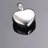 pendentif petit cœur argenté